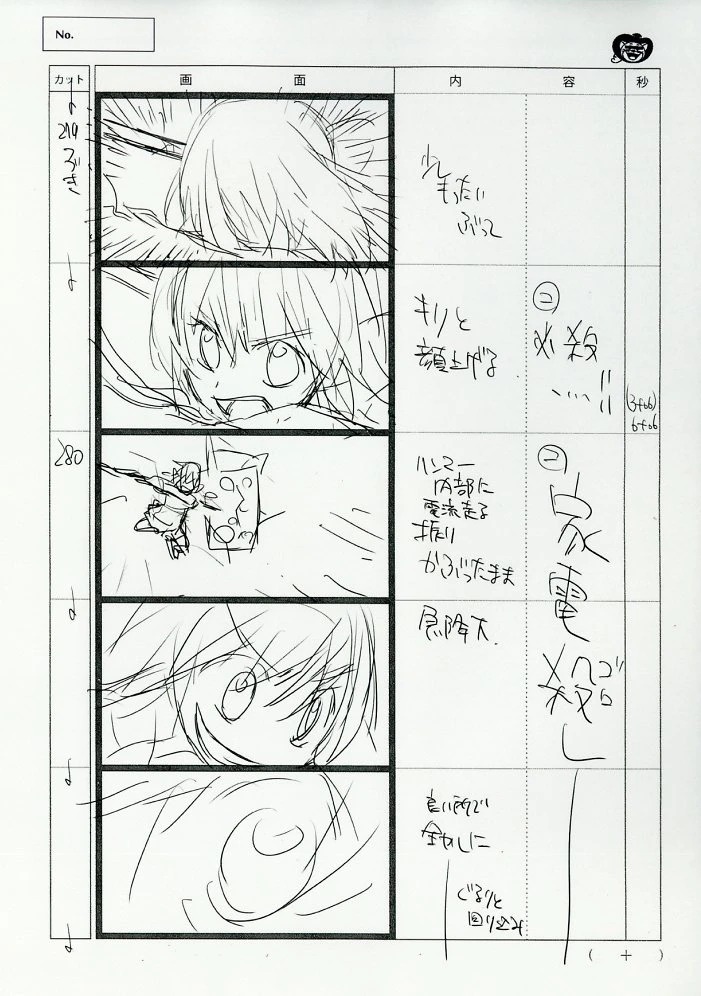 kyousougiga production_materials rie_matsumoto storyboard