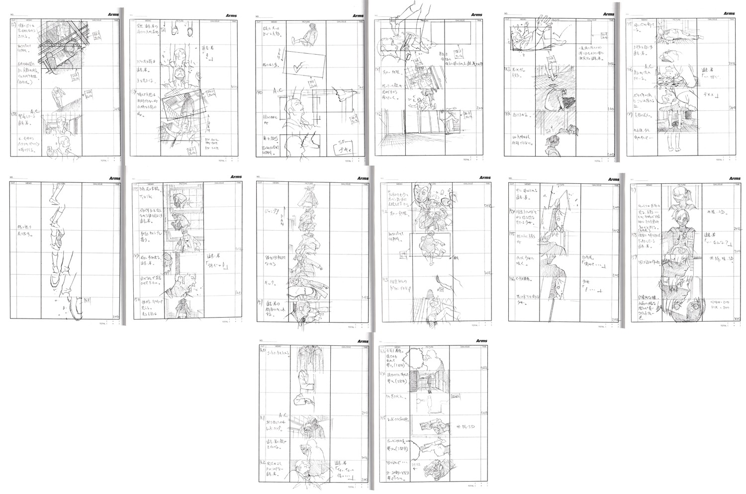 kite_liberator kite_series production_materials storyboard yasuomi_umetsu