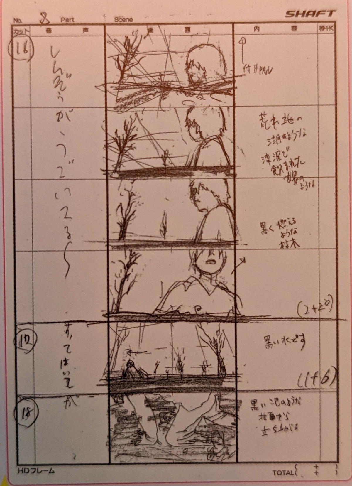 3-gatsu_no_lion naoyuki_asano production_materials storyboard