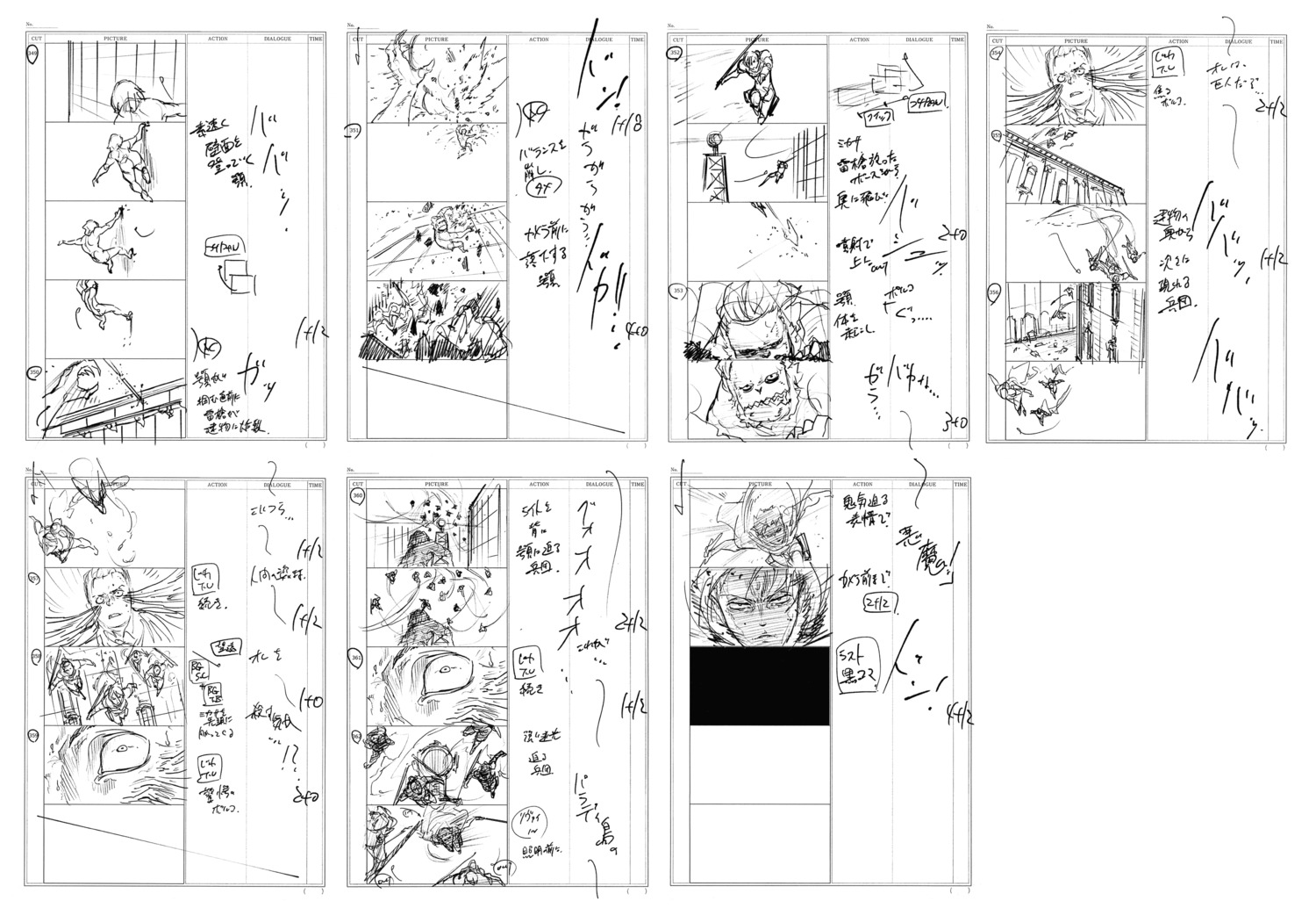 production_materials shingeki_no_kyojin shingeki_no_kyojin_series shingeki_no_kyojin_the_final_season storyboard yuichiro_hayashi