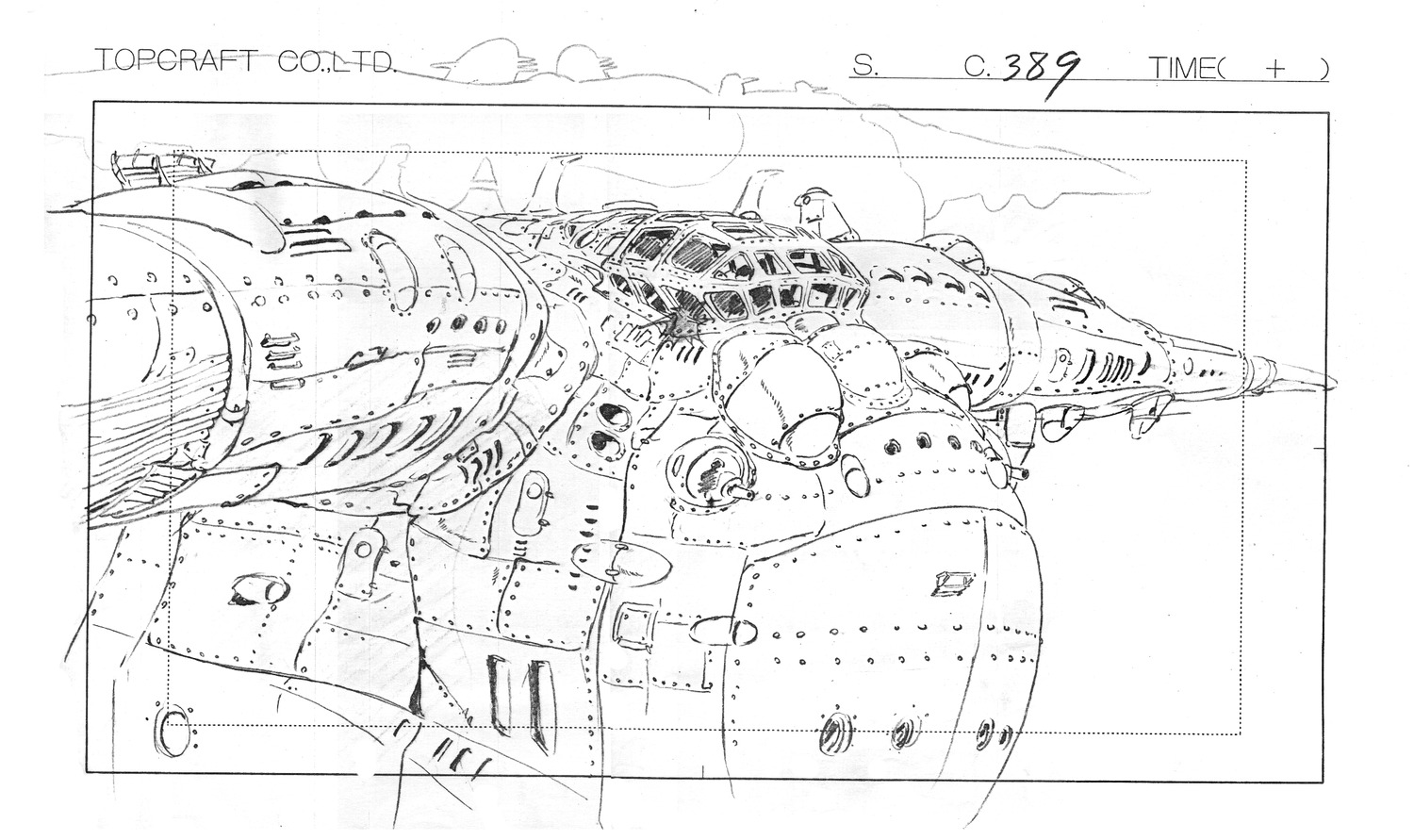 artist_unknown layout nausicaä_of_the_valley_of_the_wind production_materials