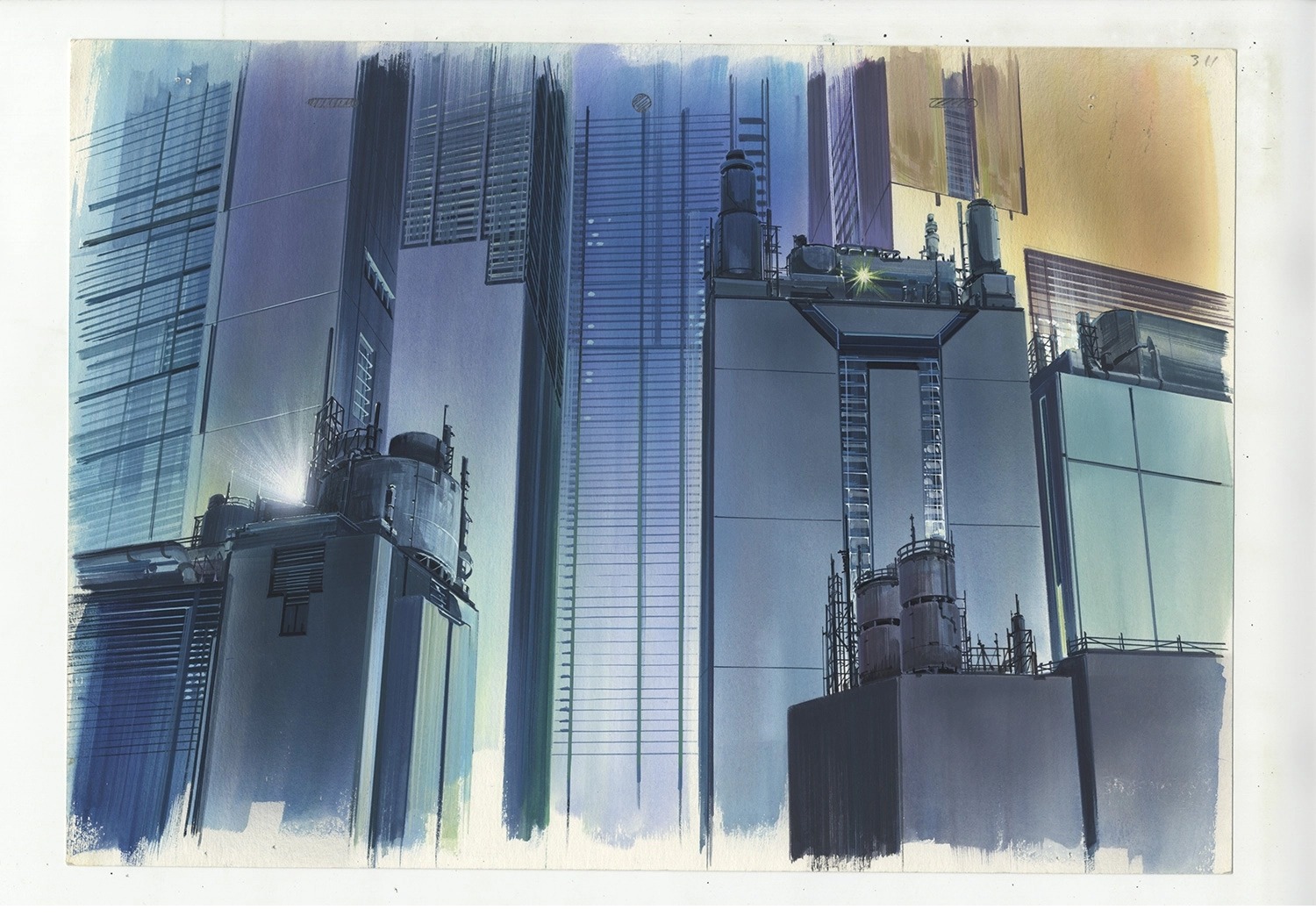 background_design ghost_in_the_shell ghost_in_the_shell_series hiromasa_ogura production_materials settei