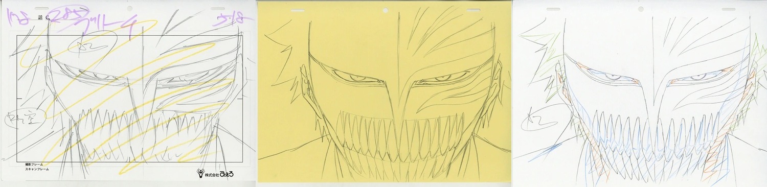 artist_unknown bleach bleach_series correction genga layout production_materials